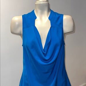 CYNTHIA STEFFE SEXY DRAPE NECKLINE TOP